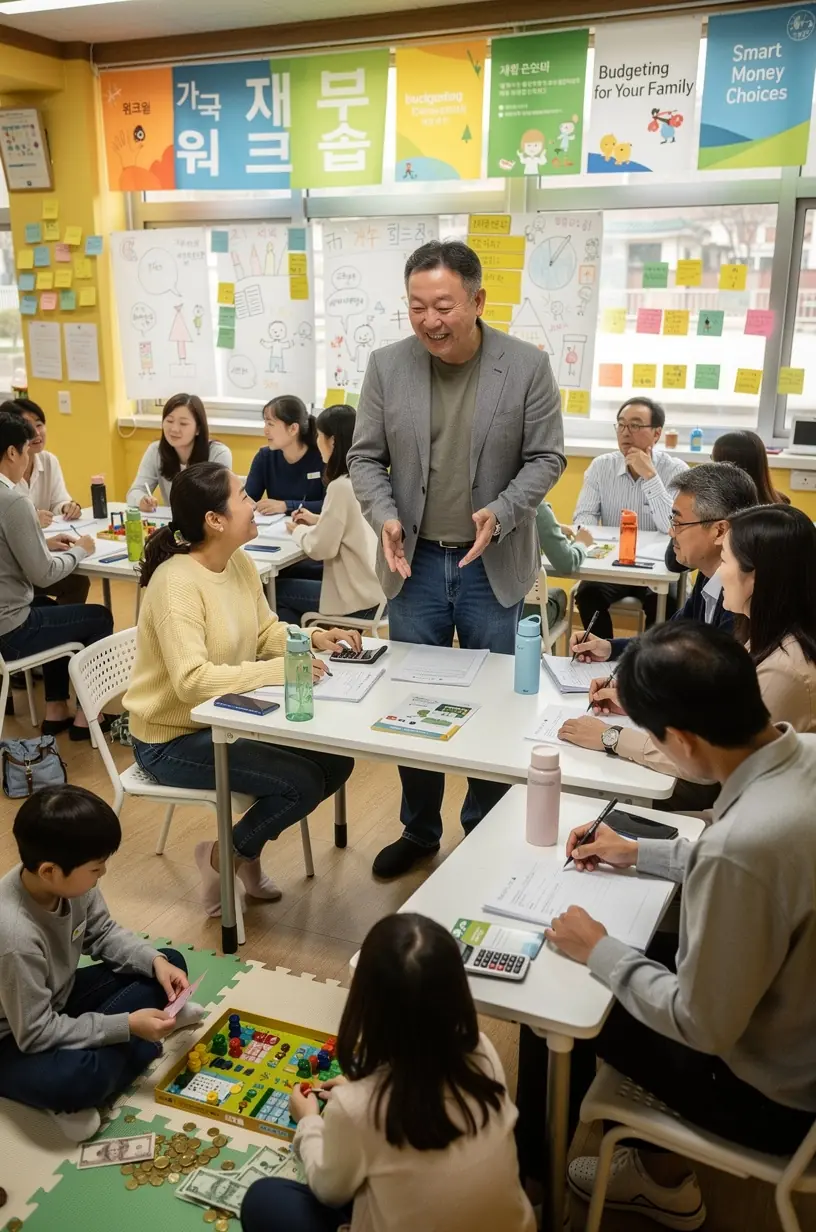 Ilustrácia finančného plánovania s poznámkami a kalkulačkou na stole.