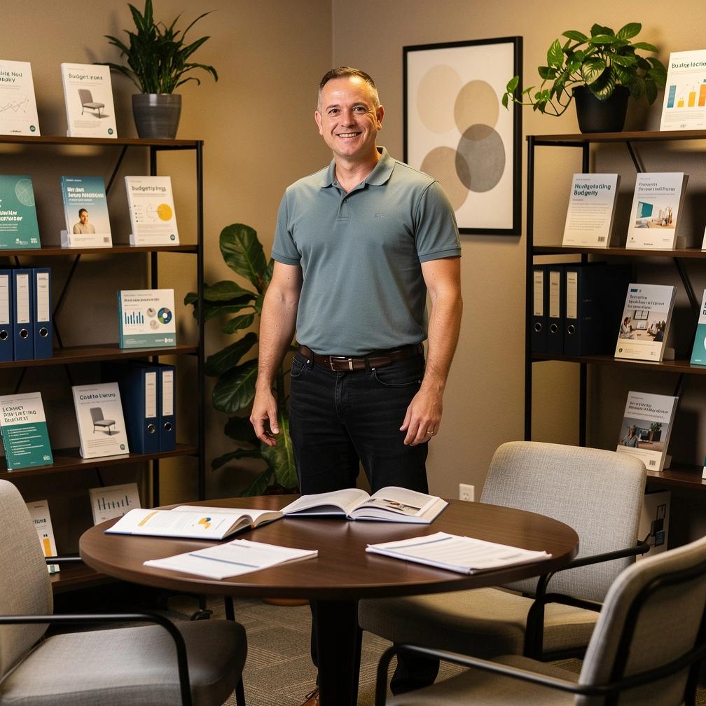 Skupina ľudí diskutujúcich o finančných stratégiách na offline workshope.